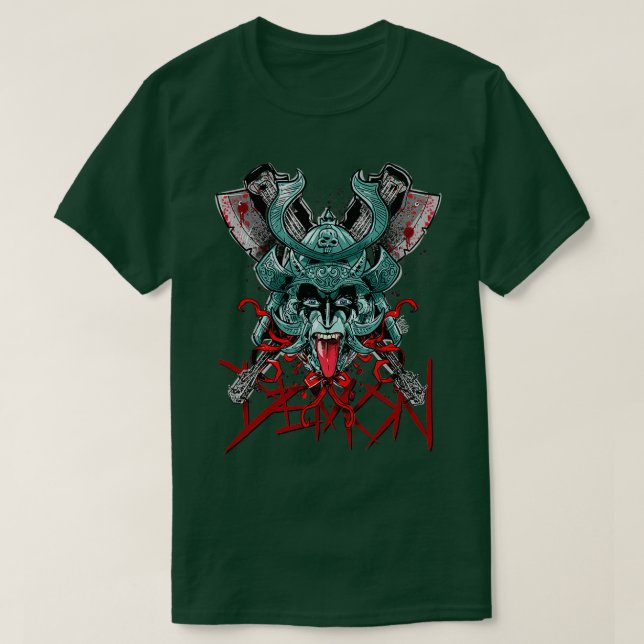 Camiseta Demon Warrior (Frente do Design)