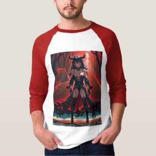 Camiseta Demonessa com Contato na Encruzilhada, Anime Demon