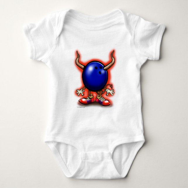 Camiseta Demônio da boliche (Frente)