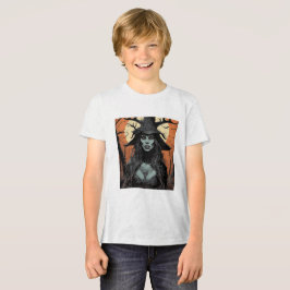 Camiseta demônio feminino gótico