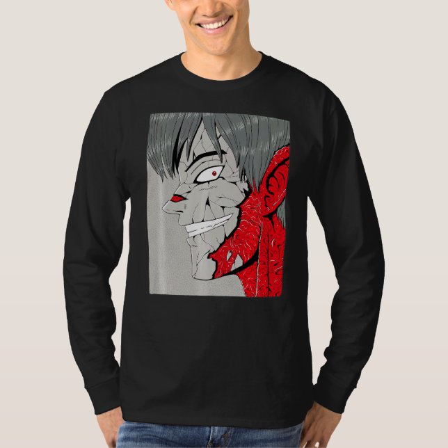 Camiseta Demônio Gráfico de mau (Frente)