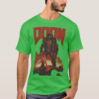 Camiseta demônio jogo matador dos anos 80 vintage ação retr