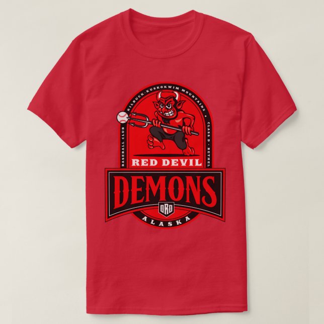 Camiseta Demônios do Red Devil Alaska (Frente do Design)
