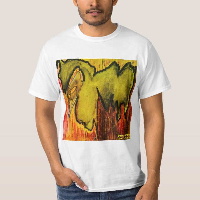 Camiseta "Demônios importam" (Frente)