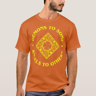 Camiseta Demônios para alguns anjos para outros