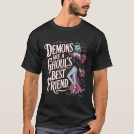 Camiseta Demônios são os melhores amigos do Ghoul