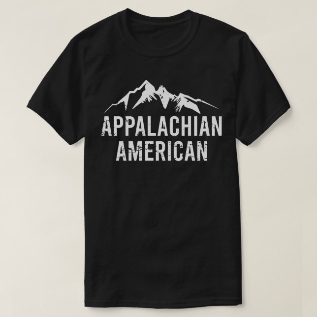 Camiseta Demonstração de Funny Americana Appalachian (Frente do Design)