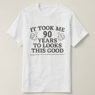 Camiseta Demorei Anos A Parecer Este Bom Dia de os pais