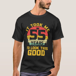 Camiseta Demorou 55 Anos Para Eu Ficar Assim