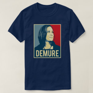 Camiseta Demure e Mindful Kamala Harris