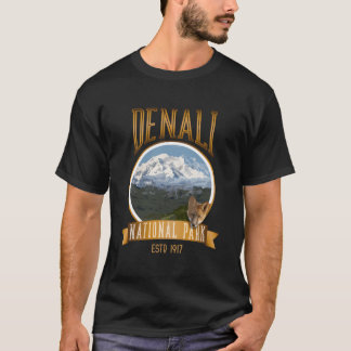 Camiseta Denali Ak Mt Mckinley Parque Nacional Denali Com F