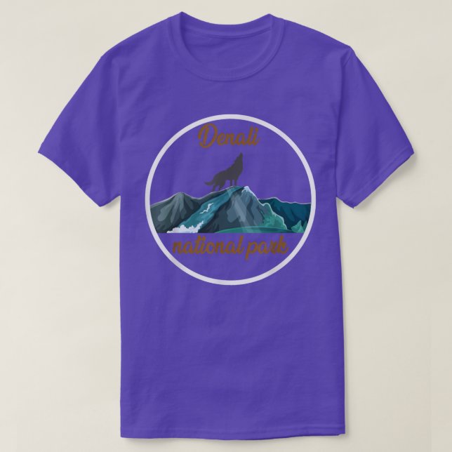 Camiseta Denali Alaska National Park146  (Frente do Design)