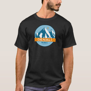 Camiseta Denali Alaska Stars Moon