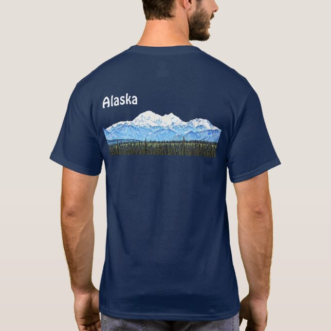 Camiseta Denali (Monte McKinley) (Verso)