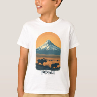 Camiseta Denali National Park Vintage Retro