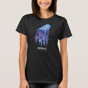Camiseta Denali Reminder National Park Wolf Souvenir