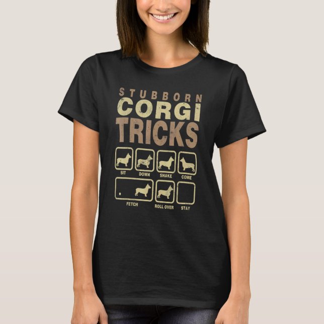 Camiseta Dengo Corgi Engana Dono Corgi com Sarcasmo (Frente)