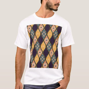 Camiseta Denim Blue Art Nouveau