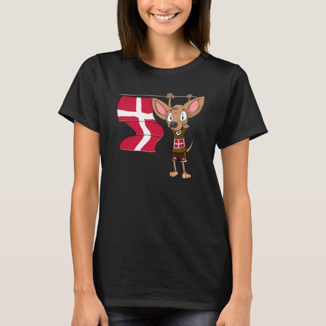 Camiseta Denmark Chihuahua (Frente)