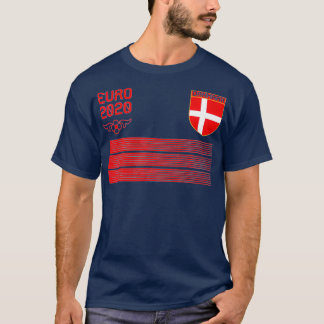 Camiseta Denmark Football Jersey 2020 Danmark Soccer