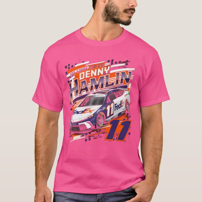 Camiseta Denny Hamlin Black Draft (Frente)