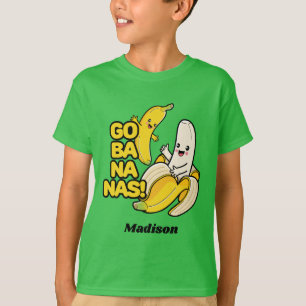 Camiseta Denominação aduaneira Bananas de Cué