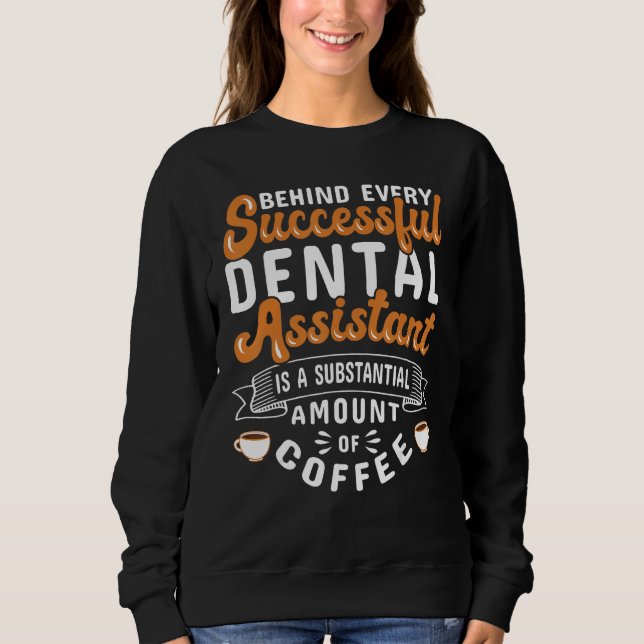 Camiseta Dental Assistant Coffee Dentistry (Frente)
