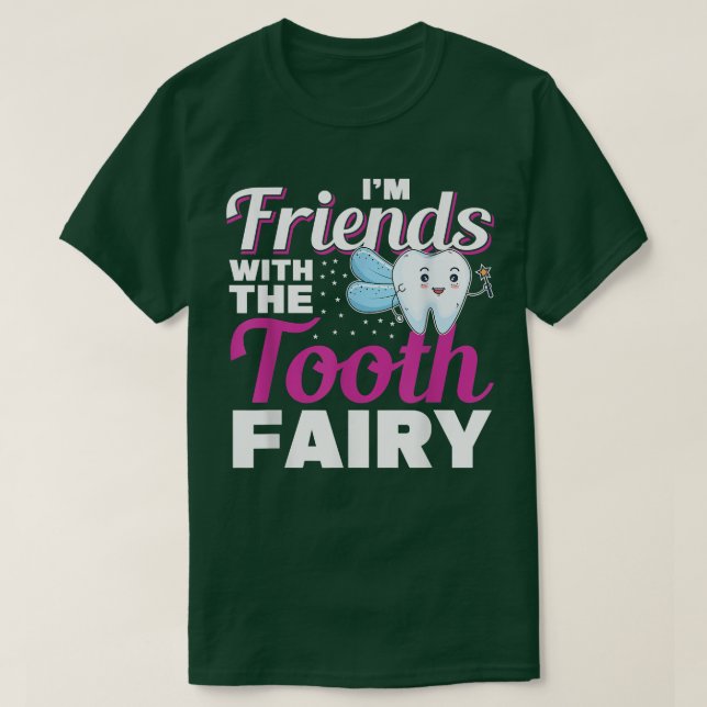 Camiseta Dental Assistant Oferece Amigos Com A Feira Dos De (Frente do Design)