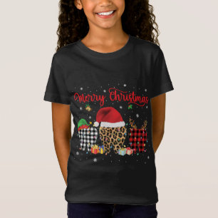 Camiseta Dental Feliz Natal Santa Hat Pajama Funny Dent