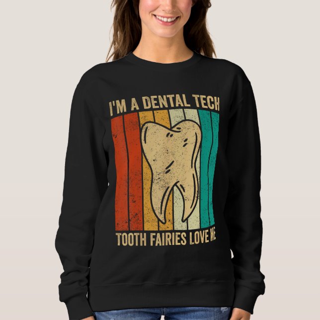 Camiseta Dental Lab Tech Dentistry Assistant Tooth Fairies  (Frente)