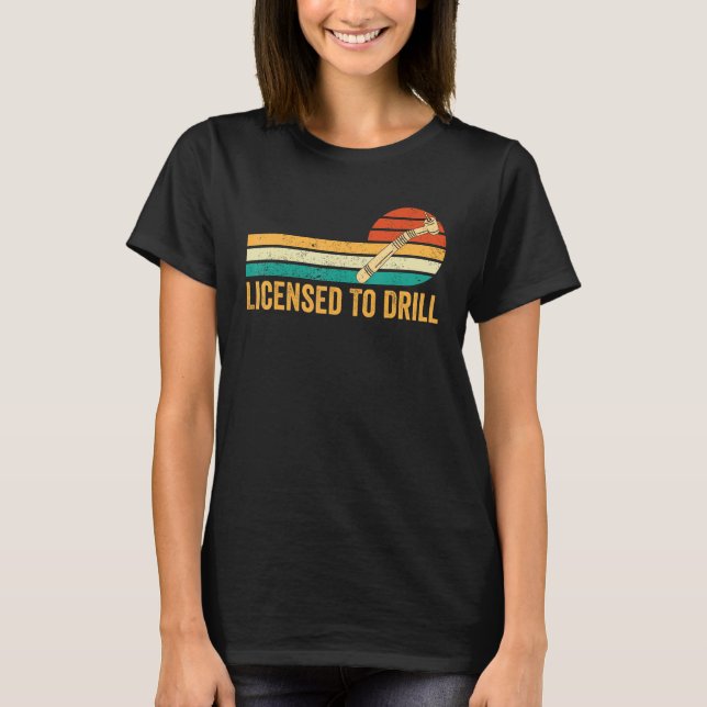 Camiseta Dental Lab Tech Technician Assistant Licensed To D (Frente)