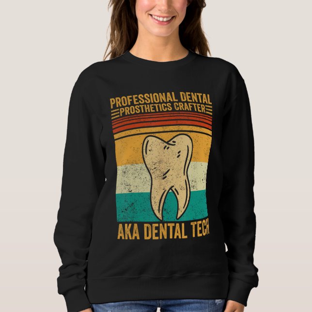Camiseta Dental Lab Tech Technician Dental Prosthetics Craf (Frente)