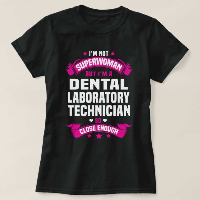 Camiseta Dental Laboratory Technician (Frente do Design)