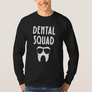 Camiseta Dental Squad Costume Dental Assistant Mulheres
