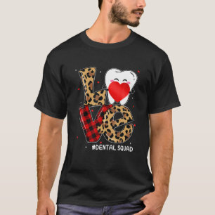 Camiseta Dental Squad Dental Assistant Dentist Happy Valent