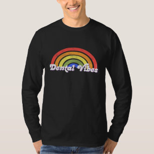 Camiseta Dental vibe dentista engraçado e bonitinho assiste