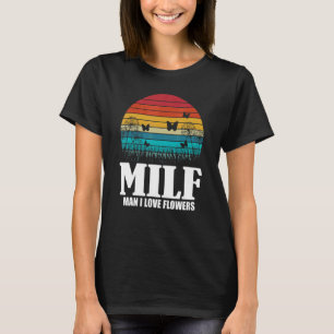 Camiseta Dente-de-leão, borboletas, flor, jardineiro, flori