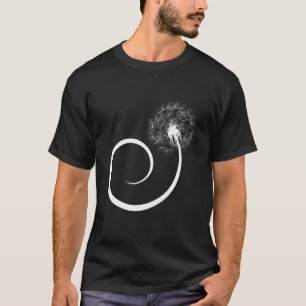 Camiseta Dente-de-leão Flor Floral Sopro Jardim Jardim