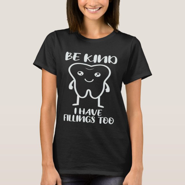 Camiseta Dente de presente FUNNY DENTIST para Dental Assist (Frente)