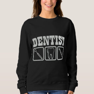 Camiseta Dente Dentista Engraçado Para Dental Assistant Par