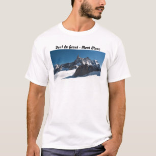 Camiseta Dente du Geant - Mont Blanc