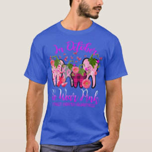 Camiseta Dente Em Outubro Vestimos O Cancer Rosa Awaren