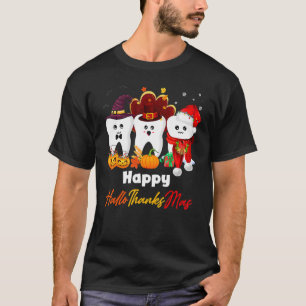 Camiseta Dente HalloObrigadoMas Cristo de Ação de Graças