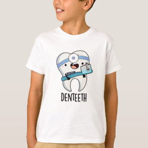 Camiseta Denteeth Engraçado Dentes Arrepiados