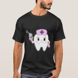 Camiseta Dentes como Enfermeira com Seringa.PNG
