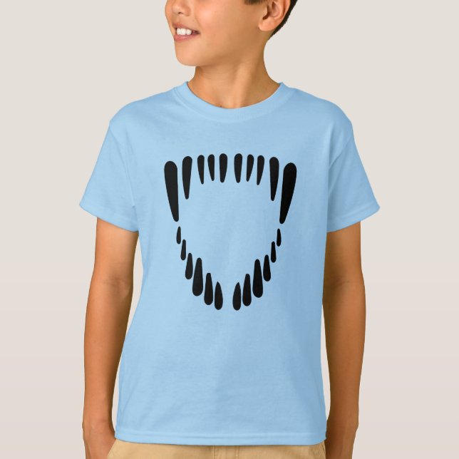 Camiseta Dentes De Dinossauro (Frente)