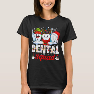 Camiseta Dentes De Esquadrão Dentário Escova De Dentista Hi