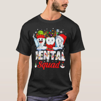 Camiseta Dentes De Esquadrão Dentário Escova De Dentista Hi