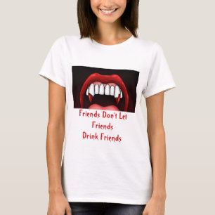 Camiseta Dentes de Halloween de Vampiro