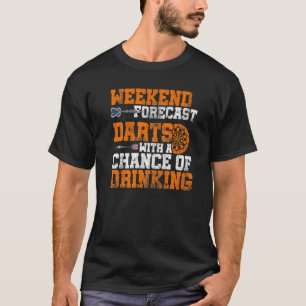 Camiseta Dentes De Previsão De Fim De Semana Com Possibilid